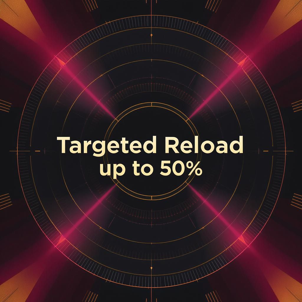 Targeted Reload up to 50%
